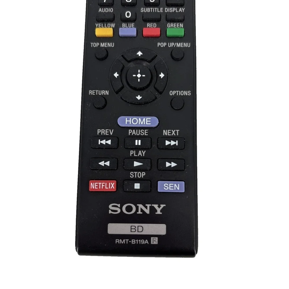 Sony RMT B119A Remote Control Blu Ray BD Player OEM Tested VTG‎